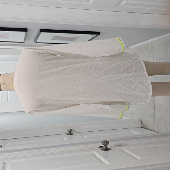 Boho-Chic Sheer Beaded  Top - Picture 5 of 7